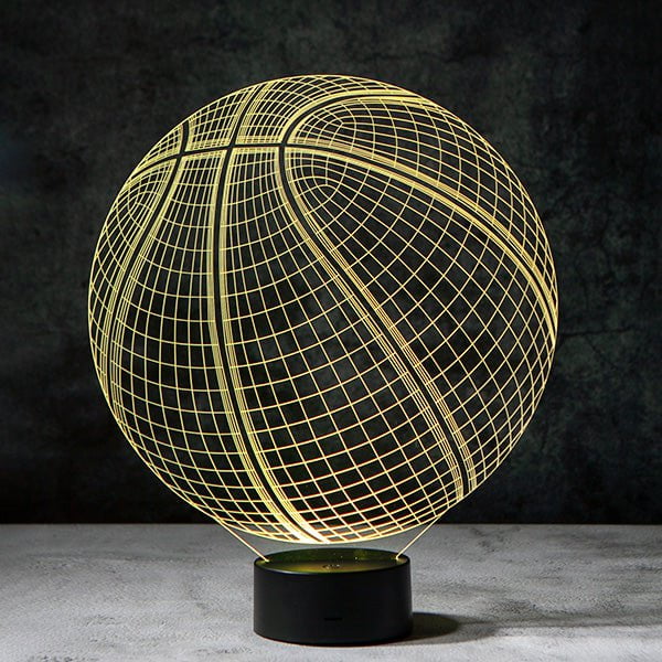 Basketball 3D Illusion Lamp
