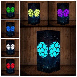 Soccer Art Carved Lamp