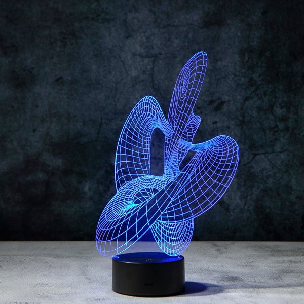 Artistic 3D Illusion Lamp