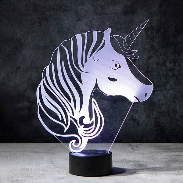 Unicorn 3D LED Night Lamp