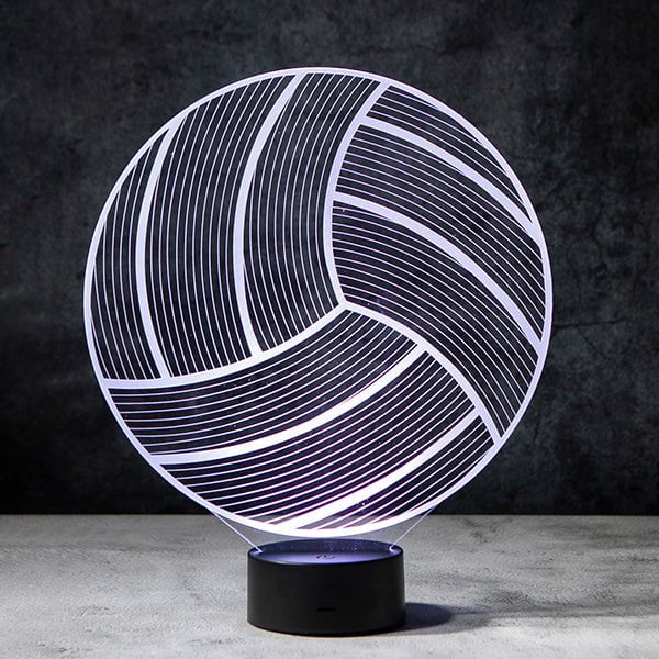 Volleyball 3D Illusion Lamp